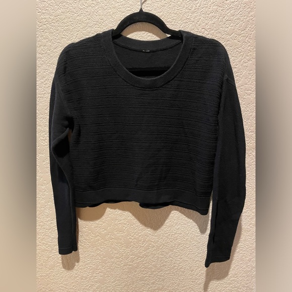 Lululemon Nurture & Nature Pull Over Black Sweater - Picture 7 of 11